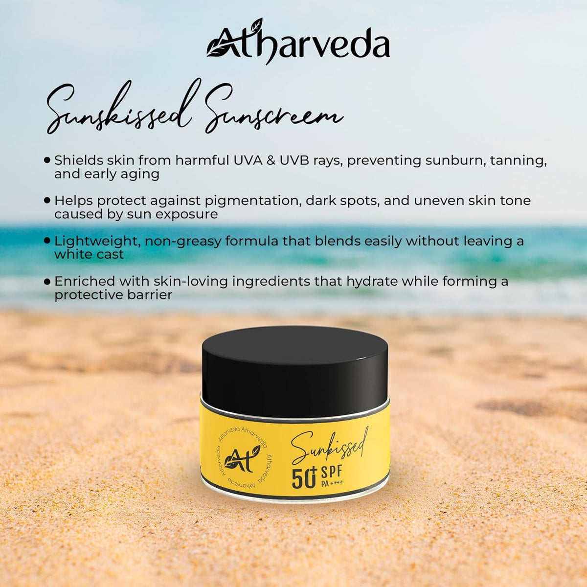Sunkissed Sunscreen SPF 50+ PA++++ | 50g